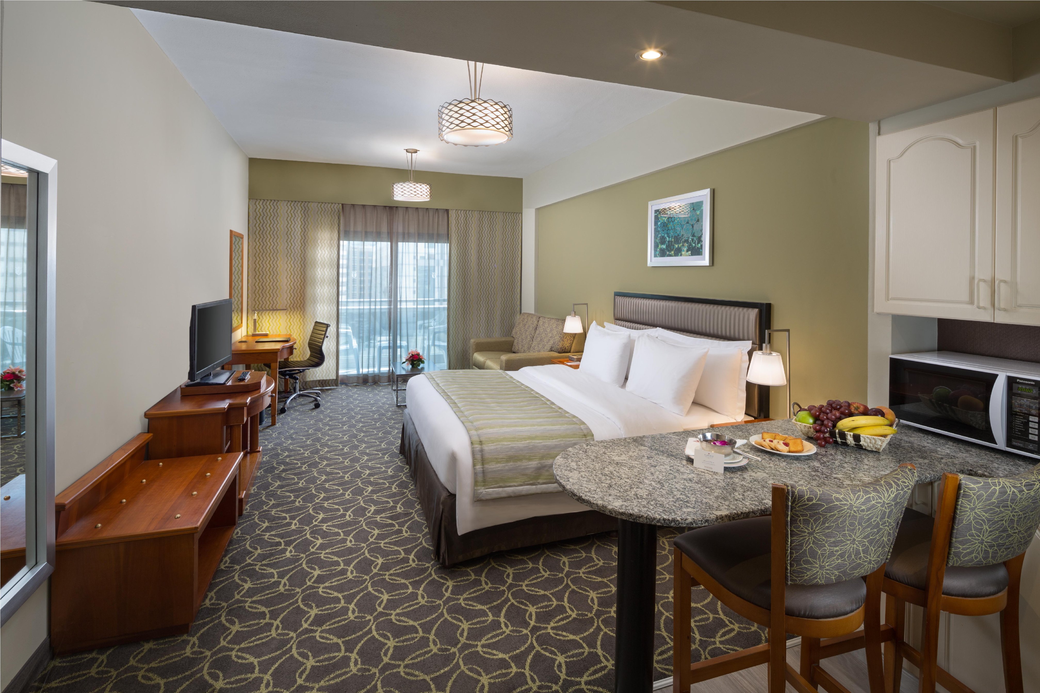 Savoy Park Hotel Bur Dubai Room Type - Triple studio with kitchenette Savoy Park Hotel Bur Dubai Room Type - Triple studio with kitchenette