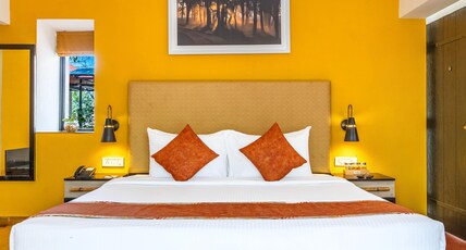 Sterling Kanha Room Type - Privilege Suite with open Shower and Machan Sterling Kanha Room Type - Privilege Suite with open Shower and Machan