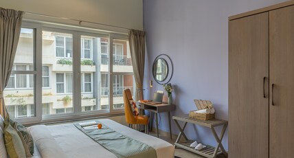 Perfectstayz Luxe Suites Room Type - Elite 1 BHK Pool View Suite Perfectstayz Luxe Suites Room Type - Elite 1 BHK Pool View Suite