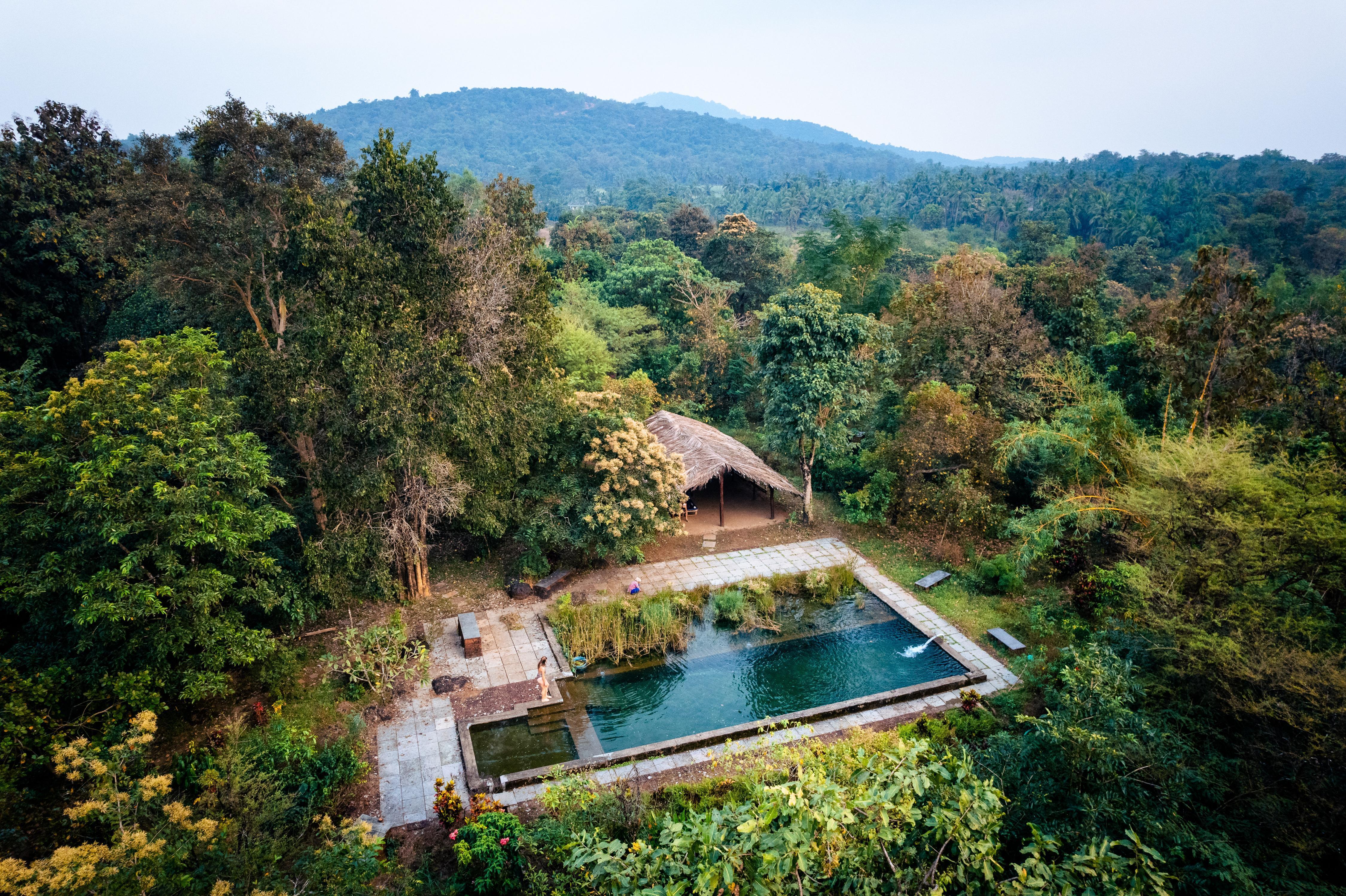 Dudhsagar Plantation | Pool & Spice Garden - Tap to explore photos