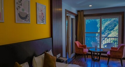 White Flower Mussoorie (Free Parking) Room Type - White Tulip Family Room with Balcony White Flower Mussoorie (Free Parking) Room Type - White Tulip Family Room with Balcony