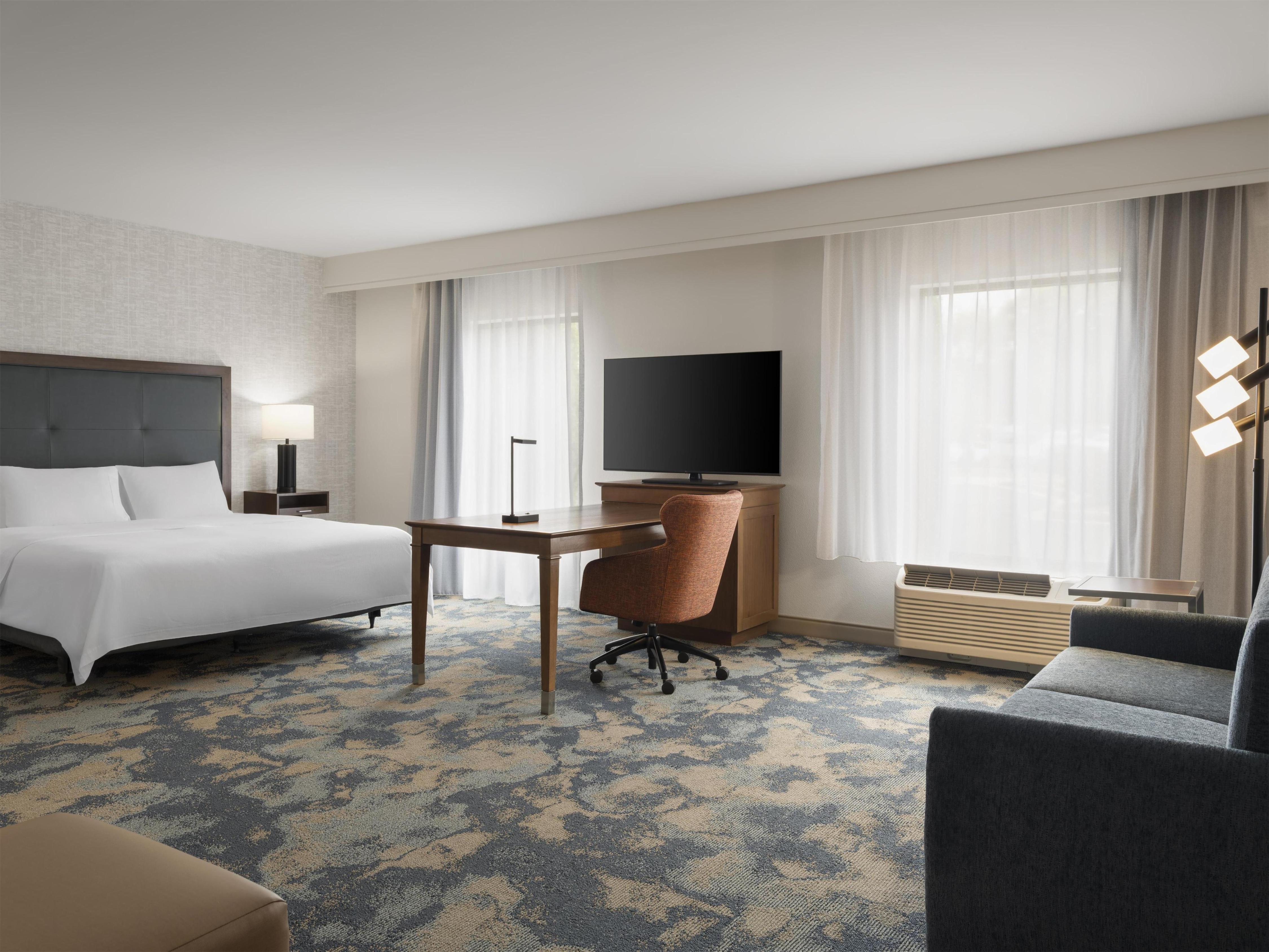 Hampton Inn & Suites by Hilton Braselton Room Type - 1KG ACC RI SHWR STDO NS