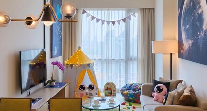 Somerset Kuala Lumpur Room Type - 1 Bedroom Family Suites, Astronaut Theme Somerset Kuala Lumpur Room Type - 1 Bedroom Family Suites, Astronaut Theme