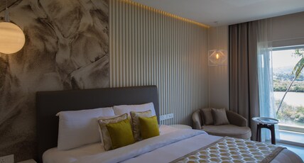 The Park Baga River Goa Room Type - Corner Suite river view with balcony
