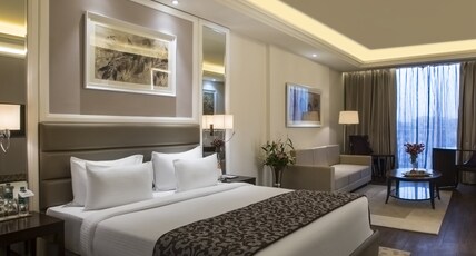 Singhania Sarovar Portico Room Type - Junior Suite - 1 Double Bed With work desk