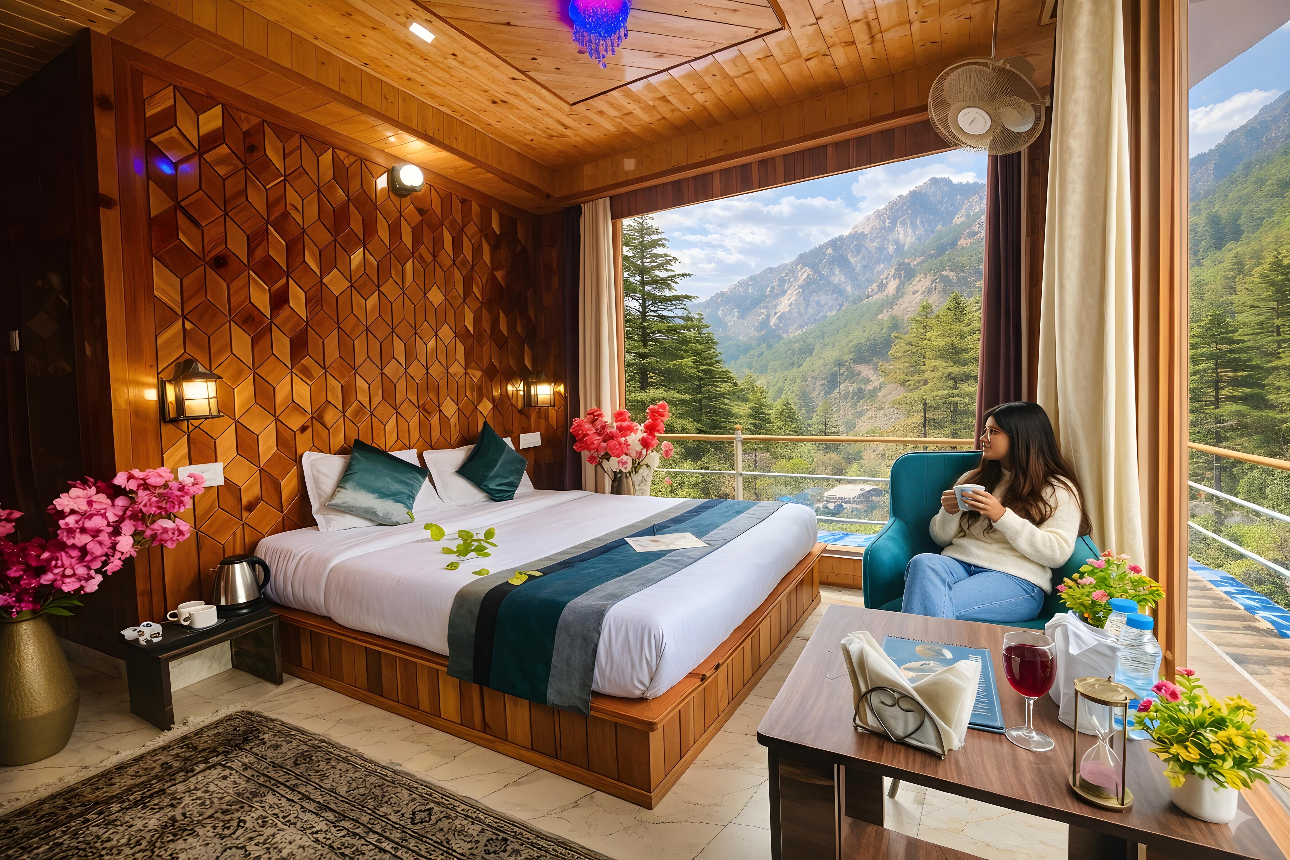 Dream Valley River View Kasol Room Type - Superior Room