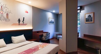 Ginger Vadodara, Race Course Road Room Type - D-Luxe Queen Room