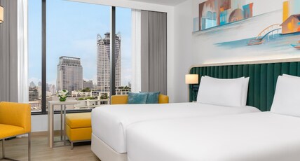 Novotel Bangkok Platinum Pratunam Room Type - Executive Park View Room with 2 Single Beds, Lounge Access Novotel Bangkok Platinum Pratunam Room Type - Executive Park View Room with 2 Single Beds, Lounge Access