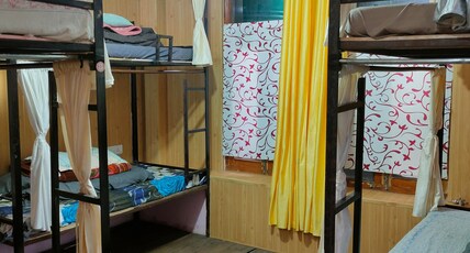 BROS Hostel | Dorms & Private Rooms Room Type - Male Dorm | 1 Bed in 6-Bunk Bed Non AC Dorm | Attached Bathroom BROS Hostel | Dorms & Private Rooms Room Type - Male Dorm | 1 Bed in 6-Bunk Bed Non AC Dorm | Attached Bathroom