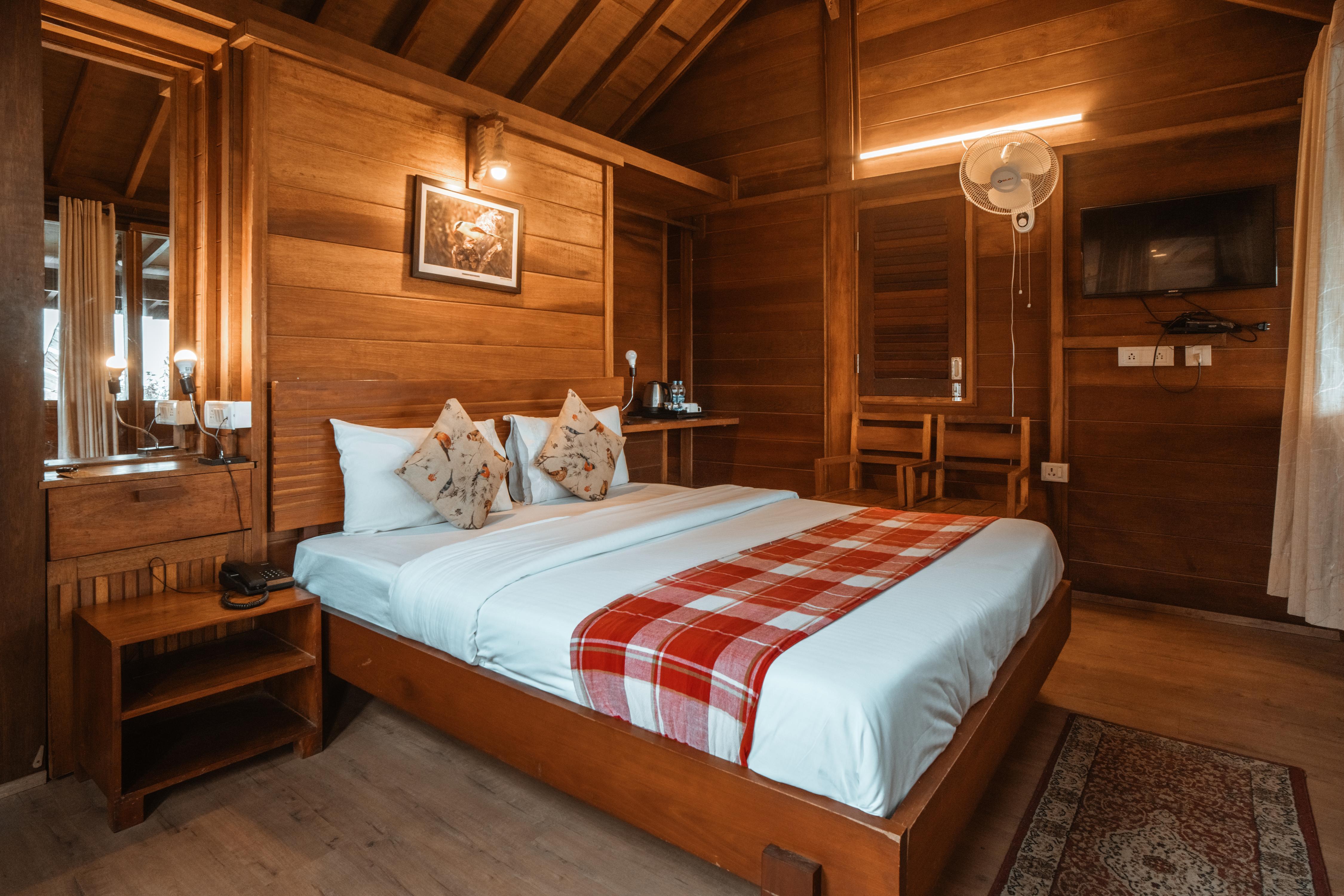 Hotel Aranya Virasat, Pangot, Nainital Room Type - Wooden Cottage