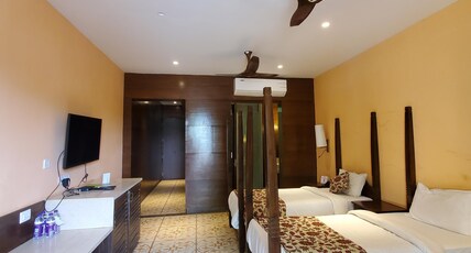 MPT Malwa Resort, Mandu Room Type - AC Deluxe Twin Bed (Ground Floor) MPT Malwa Resort, Mandu Room Type - AC Deluxe Twin Bed (Ground Floor)