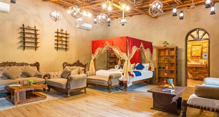 Themis Mudhouse Ethnic & Cultural Dining Resort Room Type - Mud Suite