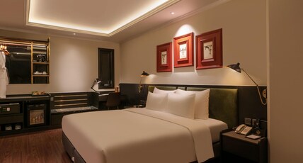 Champton Hanoi Hotel Room Type - DELUXE DOUBLE, Bathtub - Internal Window with No view Champton Hanoi Hotel Room Type - DELUXE DOUBLE, Bathtub - Internal Window with No view