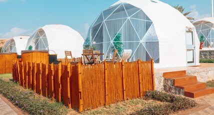 Longbeach Campground Room Type - Panoramic Dome Suite Tent