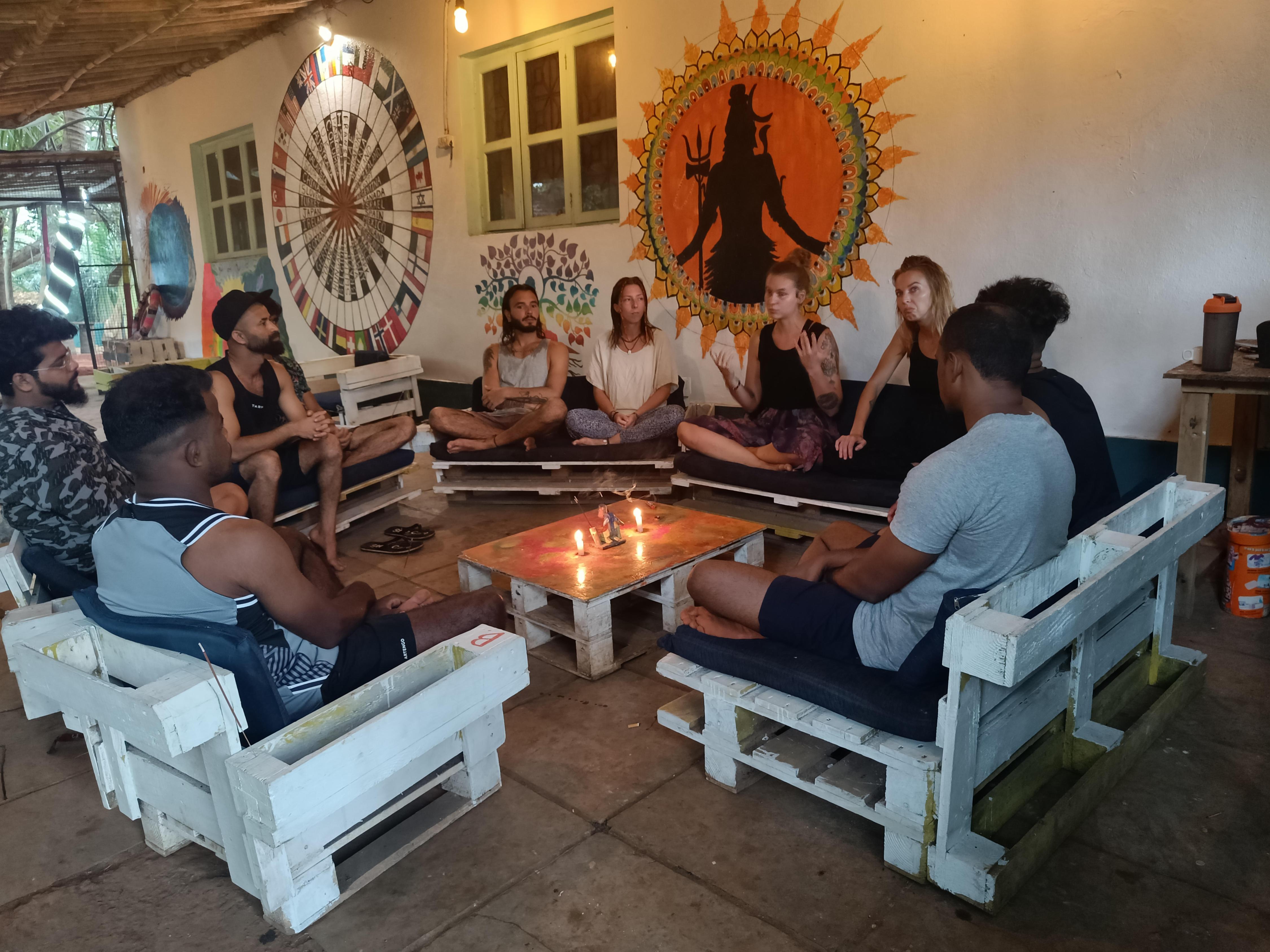 Bunkd Hostel Anjuna | Dorms & Restaurant - Tap to explore photos