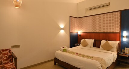 Touchwood Bliss Nature Retreat - Igatpuri Room Type - Deluxe Couple Room Balcony View in Farmsyde Villa Touchwood Bliss Nature Retreat - Igatpuri Room Type - Deluxe Couple Room Balcony View in Farmsyde Villa