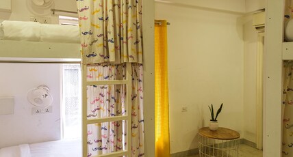 Moustache Jaipur | Hostel & Rooftop Bar Room Type - Delxue 4 Bed Female AC Dorm