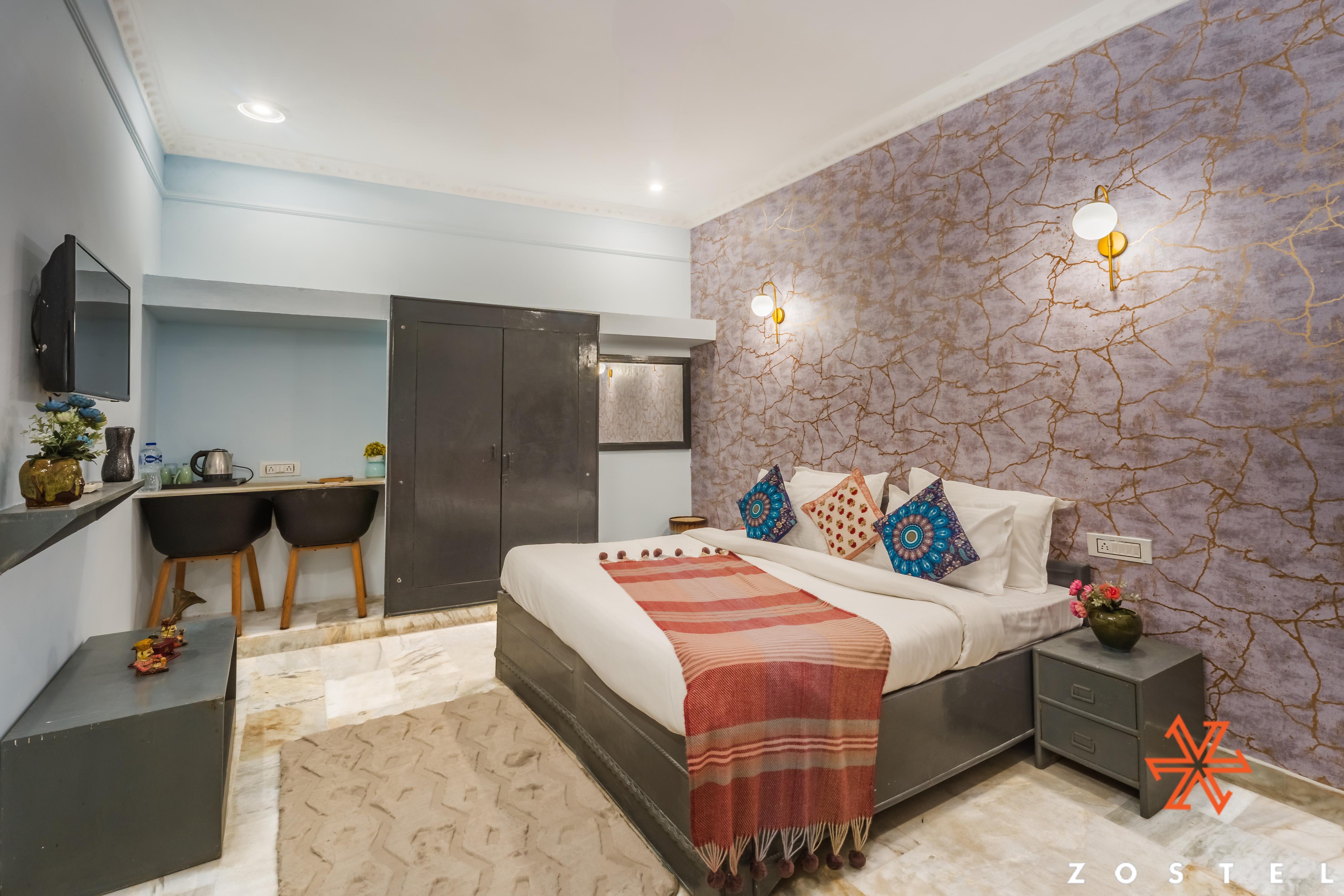 Zostel Pushkar Room Type - Deluxe Private Room with Attached Bathroom