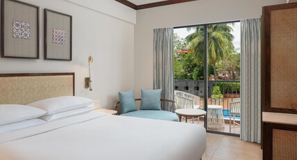 Fairfield by Marriott Goa Anjuna Room Type - Premium Queen Room with Balcony, Pool view Fairfield by Marriott Goa Anjuna Room Type - Premium Queen Room with Balcony, Pool view