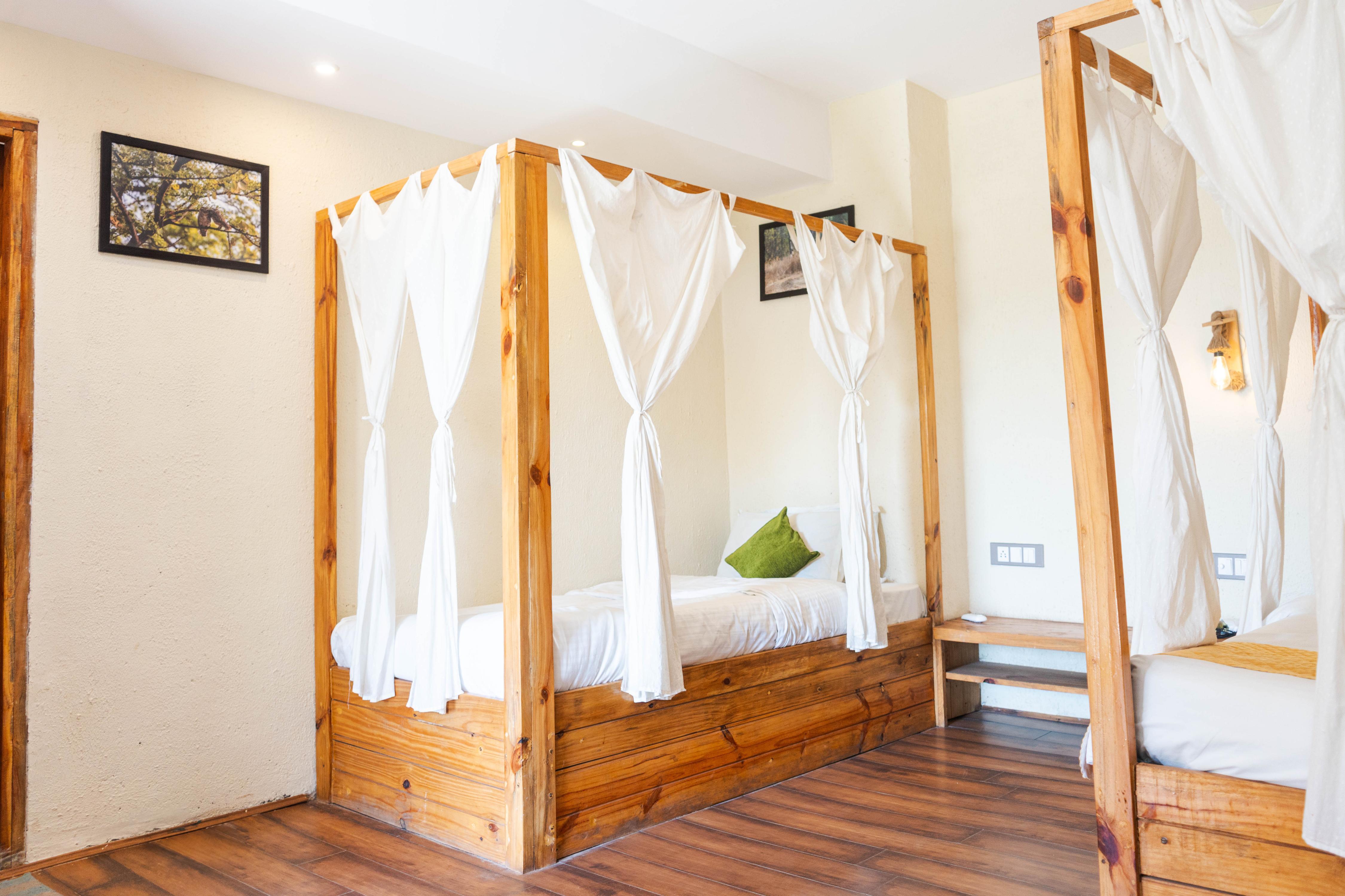 Greetoe Camp Panna Room Type - River Facing Family Suite