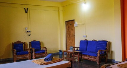 Shanti Krishna Residency | Rooms & Restaurant Room Type - Deluxe AC 5 Bed Room with Sea view with balcony Shanti Krishna Residency | Rooms & Restaurant Room Type - Deluxe AC 5 Bed Room with Sea view with balcony