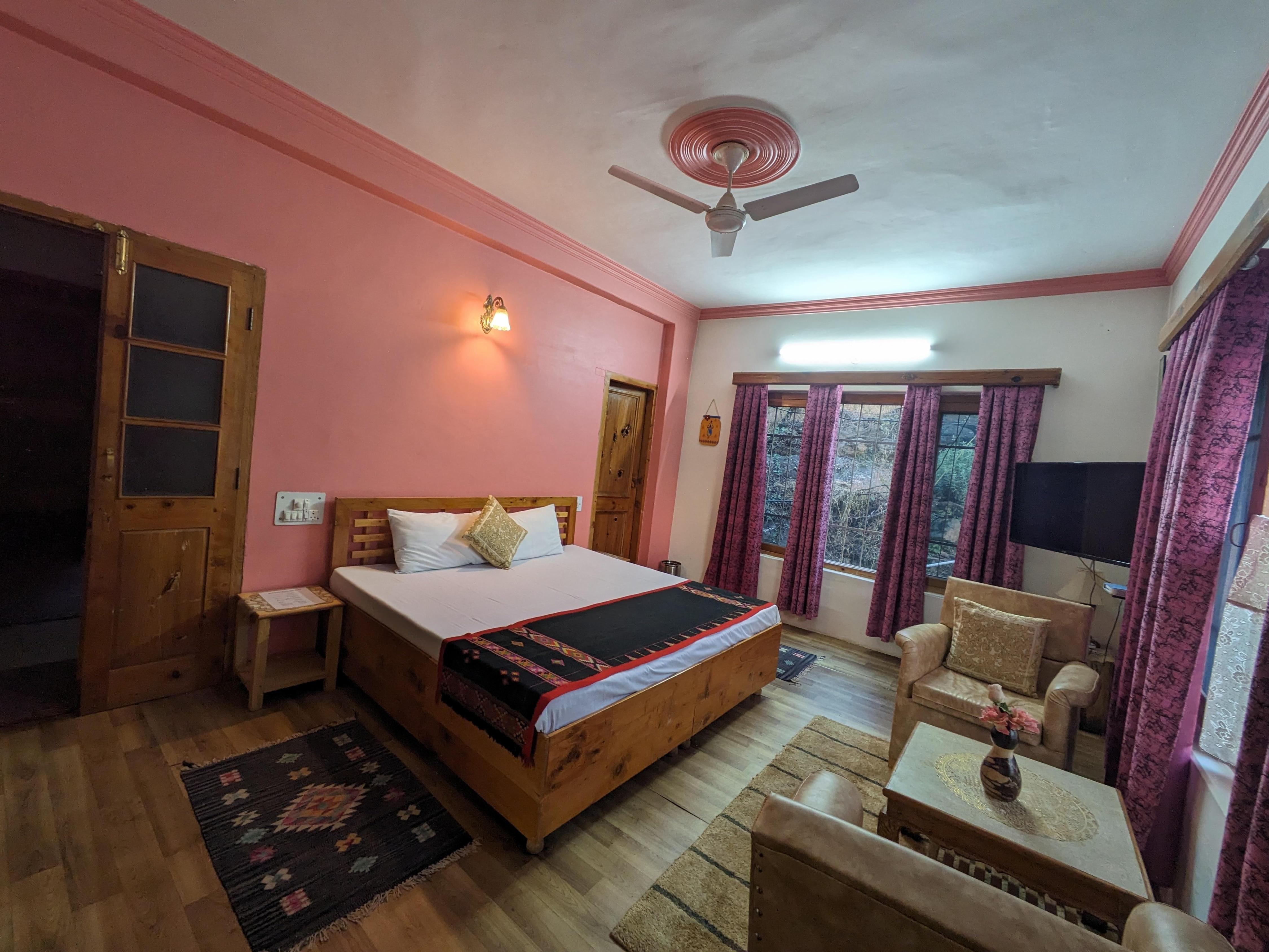Aashirwad Homestay | Rooms & Kitchen - Tap to explore photos