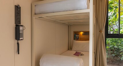 Zostel Plus Panchgani Room Type - Mixed Dorm | 1 Bed in 4 Bed Mixed Container Dorm | Shared Attached Bathroom Zostel Plus Panchgani Room Type - Mixed Dorm | 1 Bed in 4 Bed Mixed Container Dorm | Shared Attached Bathroom