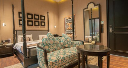 Radhe Upavan Resort Room Type - Heritage Premium With Bathtub and Balcony Radhe Upavan Resort Room Type - Heritage Premium With Bathtub and Balcony