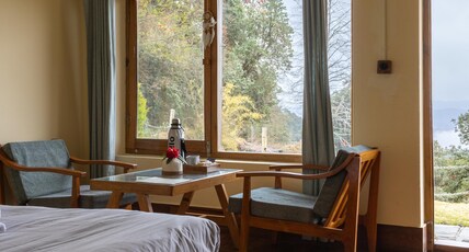 Simba Jungle Lodge, Binsar Wildlife Sanctuary Room Type - Valley View Deluxe Room with Sitout Simba Jungle Lodge, Binsar Wildlife Sanctuary Room Type - Valley View Deluxe Room with Sitout