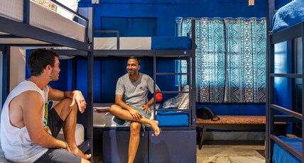 Zostel Alleppey Room Type - 1 Bunk Bed | Bed in 6 Bed Mixed Dorm (with AC) | Shared En-suite Washroom Zostel Alleppey Room Type - 1 Bunk Bed | Bed in 6 Bed Mixed Dorm (with AC) | Shared En-suite Washroom