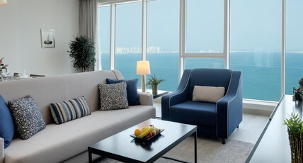 Centara West Bay Hotel & Residences Doha Room Type - One Bedroom Seaview Residence