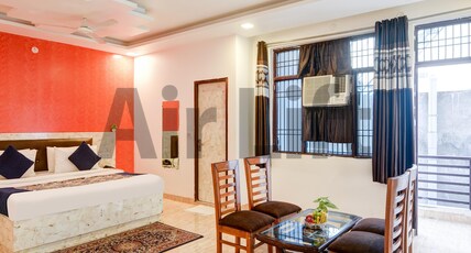Hotel Airlift @ Delhi Airport Room Type - Deluxe Family Room with Balcony - Free Airport Pickup & Drop Hotel Airlift @ Delhi Airport Room Type - Deluxe Family Room with Balcony - Free Airport Pickup & Drop