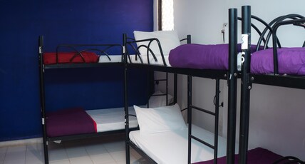 Joey's Hostel Agra | Dorms & Private Rooms Room Type - 1 Bed in 8 Bed AC Mixed Dorm with shared bathroom