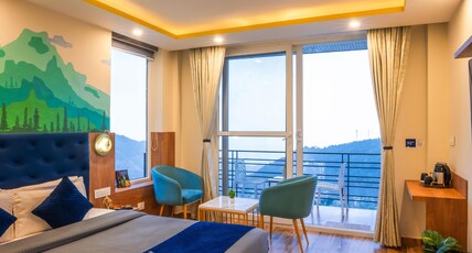 Shalom Backpackers Mcleodganj | Rooms & Dorms Room Type - Superior Double Room with  Balcony and Mountain View