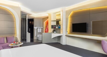 V Hotel Dubai, Curio Collection by Hilton Room Type - Deluxe Room Exclusive Room V Hotel Dubai, Curio Collection by Hilton Room Type - Deluxe Room Exclusive Room