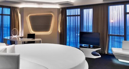 V Hotel Dubai, Curio Collection by Hilton Room Type - King Grand Deluxe Suite Exclusive V Hotel Dubai, Curio Collection by Hilton Room Type - King Grand Deluxe Suite Exclusive