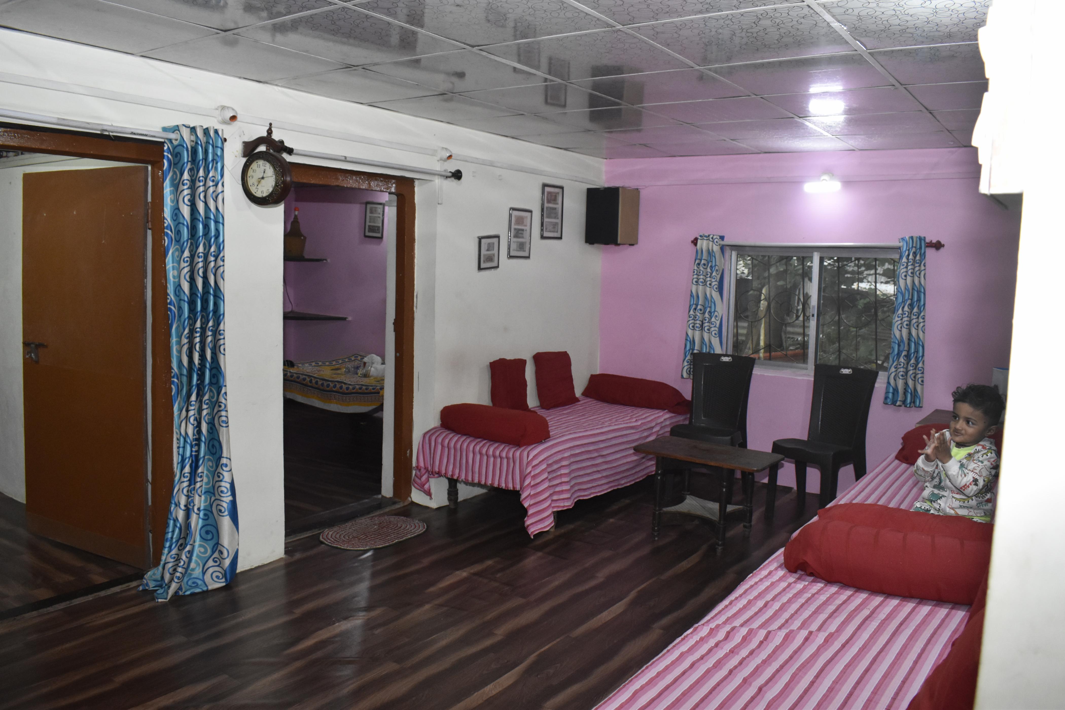 Annabella Homestay Room Type - Spacious Room attached Hall, Sofa, TV