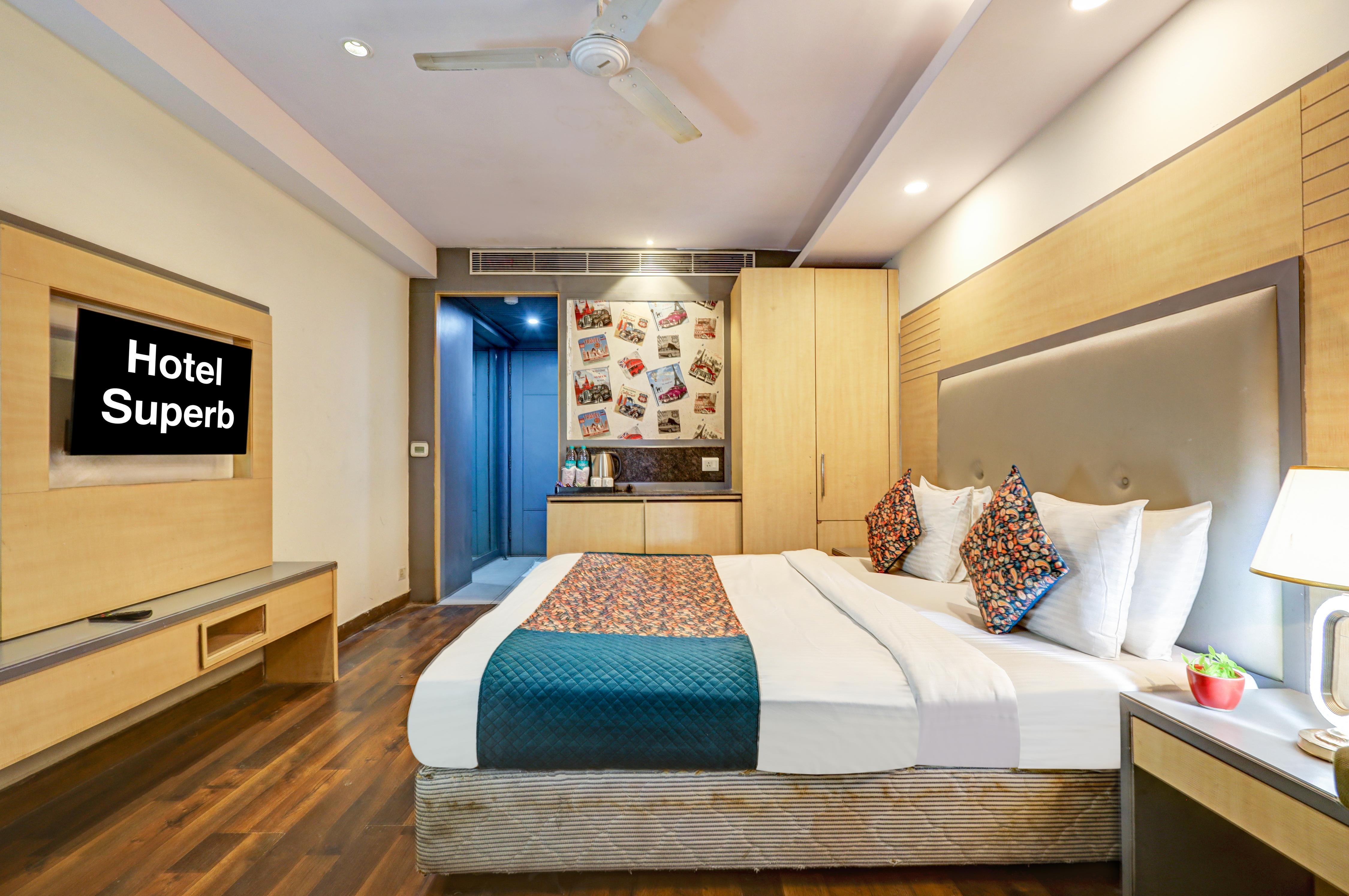 Hotel Superb near Connaught Place & RK Ashram Metro station - Tap to explore photos