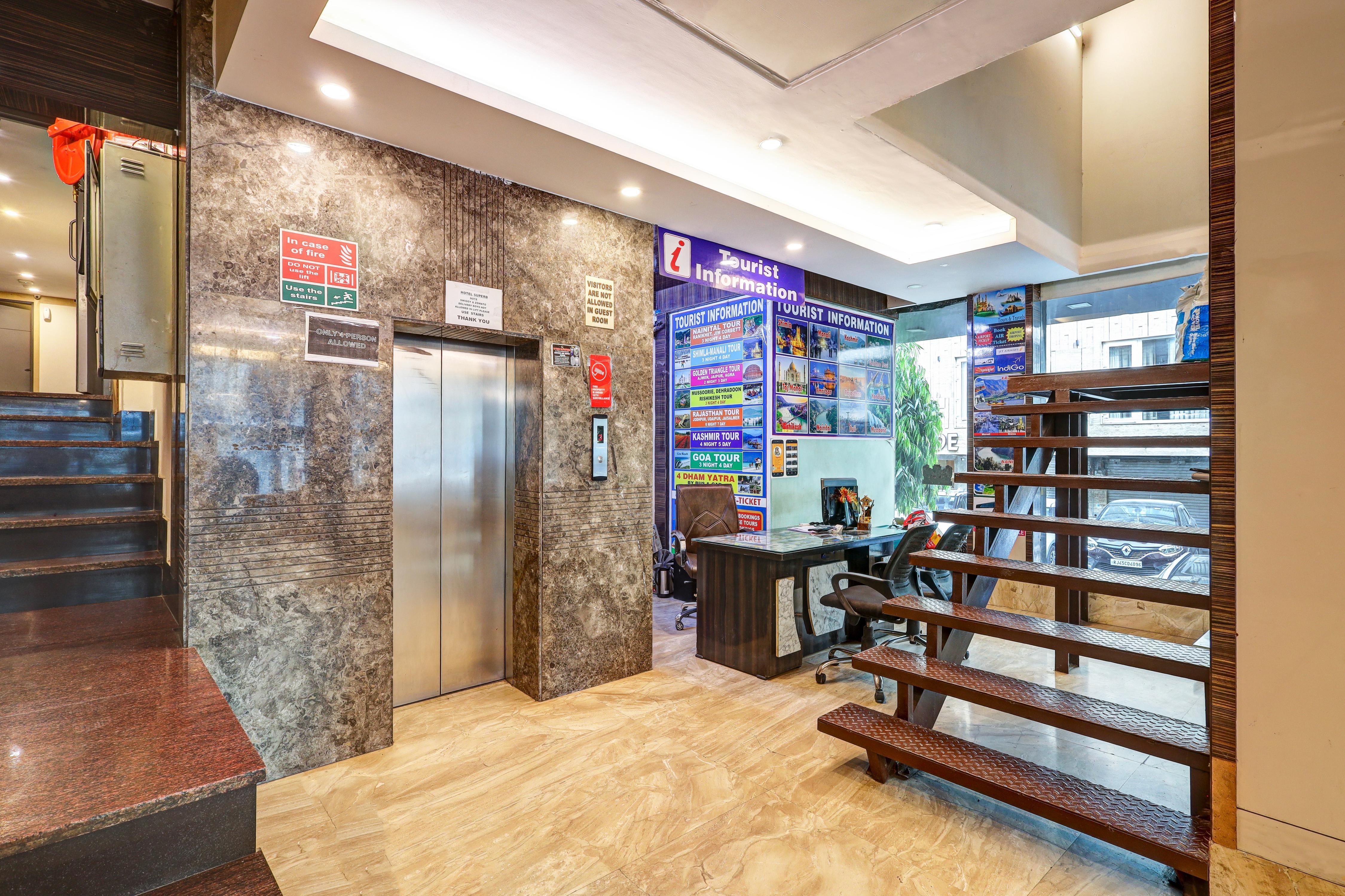 Hotel Superb near Connaught Place & RK Ashram Metro station - Tap to explore photos