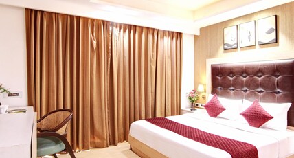 Limewood Stay Near Unitech Cyber Park Room Type - Deluxe Room Limewood Stay Near Unitech Cyber Park Room Type - Deluxe Room