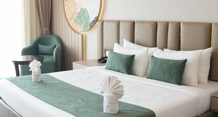The Wave International Resort, Jamshedpur Room Type - Super Deluxe Hill View Room with Balcony The Wave International Resort, Jamshedpur Room Type - Super Deluxe Hill View Room with Balcony
