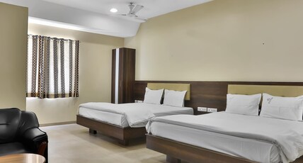 Ponnis Hotel Room Type - Family Room with 2 King Bed - Spacious Room Ponnis Hotel Room Type - Family Room with 2 King Bed - Spacious Room