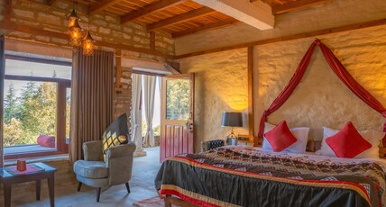 Homfortable Loshgyani - Panaromic Himalayan Views Room Type - Cyfrin - Private Room in 4 room cottage
