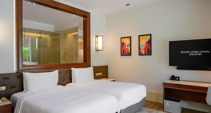 Resorts World Sentosa - Equarius Hotel Room Type - Deluxe Double or Twin Room Resorts World Sentosa - Equarius Hotel Room Type - Deluxe Double or Twin Room