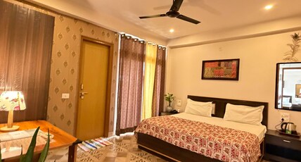 Rudram Hotel Yoga and Ayurveda Retreat Room Type - Deluxe Room with Open Balcony