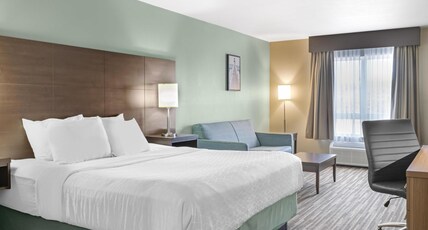Best Western Dartmouth Hotel & Suites Room Type - Accessible - 1 King, Mobility Accessible, Walk In Shower, Microwave And Refrigerator, Work Desk, Wi- Best Western Dartmouth Hotel & Suites Room Type - Accessible - 1 King, Mobility Accessible, Walk In Shower, Microwave And Refrigerator, Work Desk, Wi-