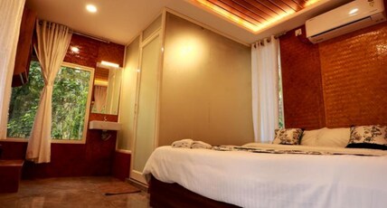 Cave Valley Eco Retreat Natural Villa Room Type - THE BAMBOO GLASS HOUSE without BALCONY