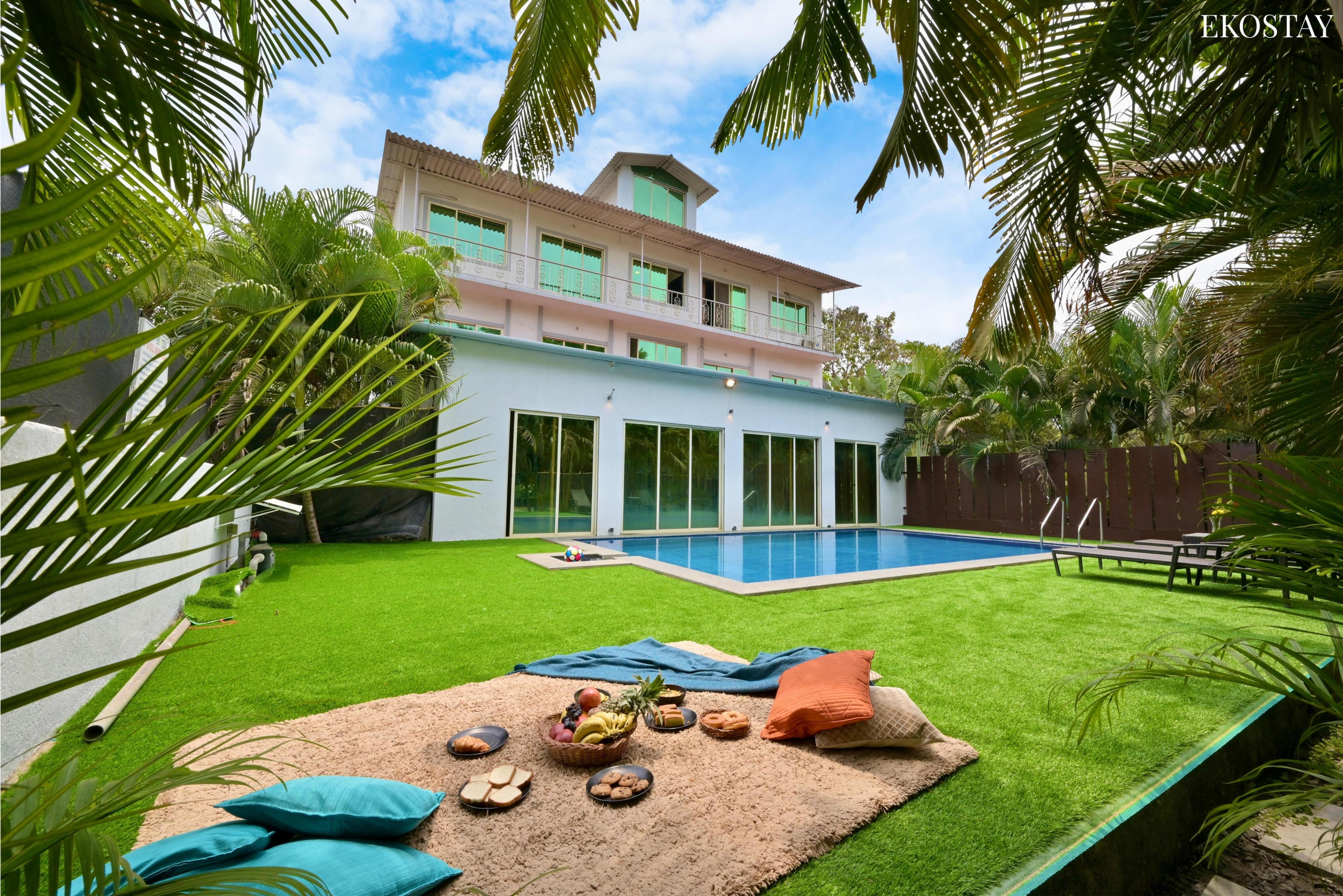 EKOSTAY - Casa Royale 6 BHK Pool Villa - Tap to explore photos