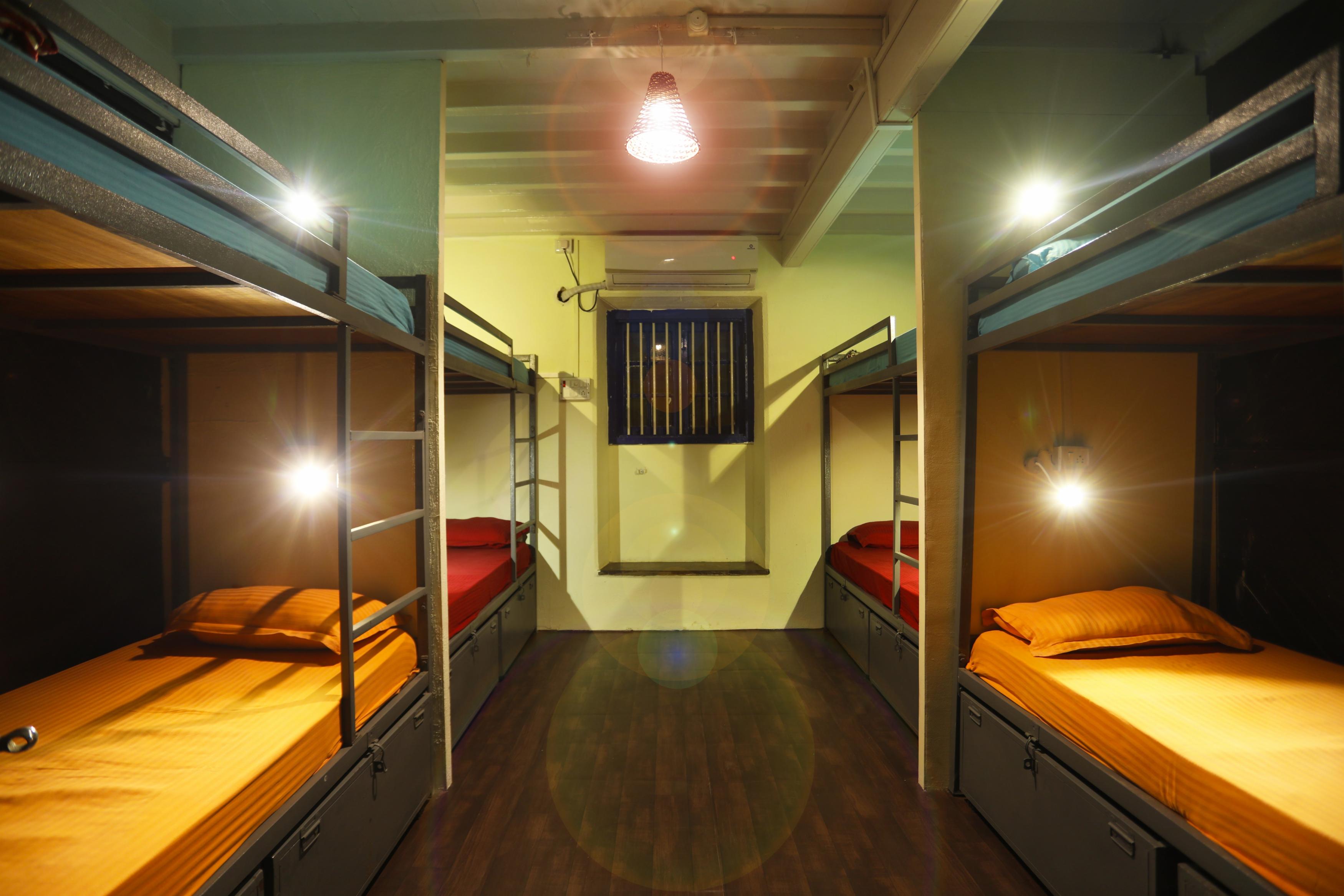 HappiNest - The Backpacker's Hostel Room Type - Bunk Bed in 8 Bed Mixed Dorm