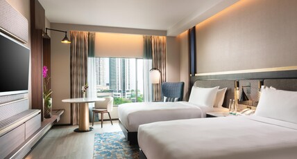 Hilton Colombo Room Type - TWIN DELUXE SEA VIEW ROOM